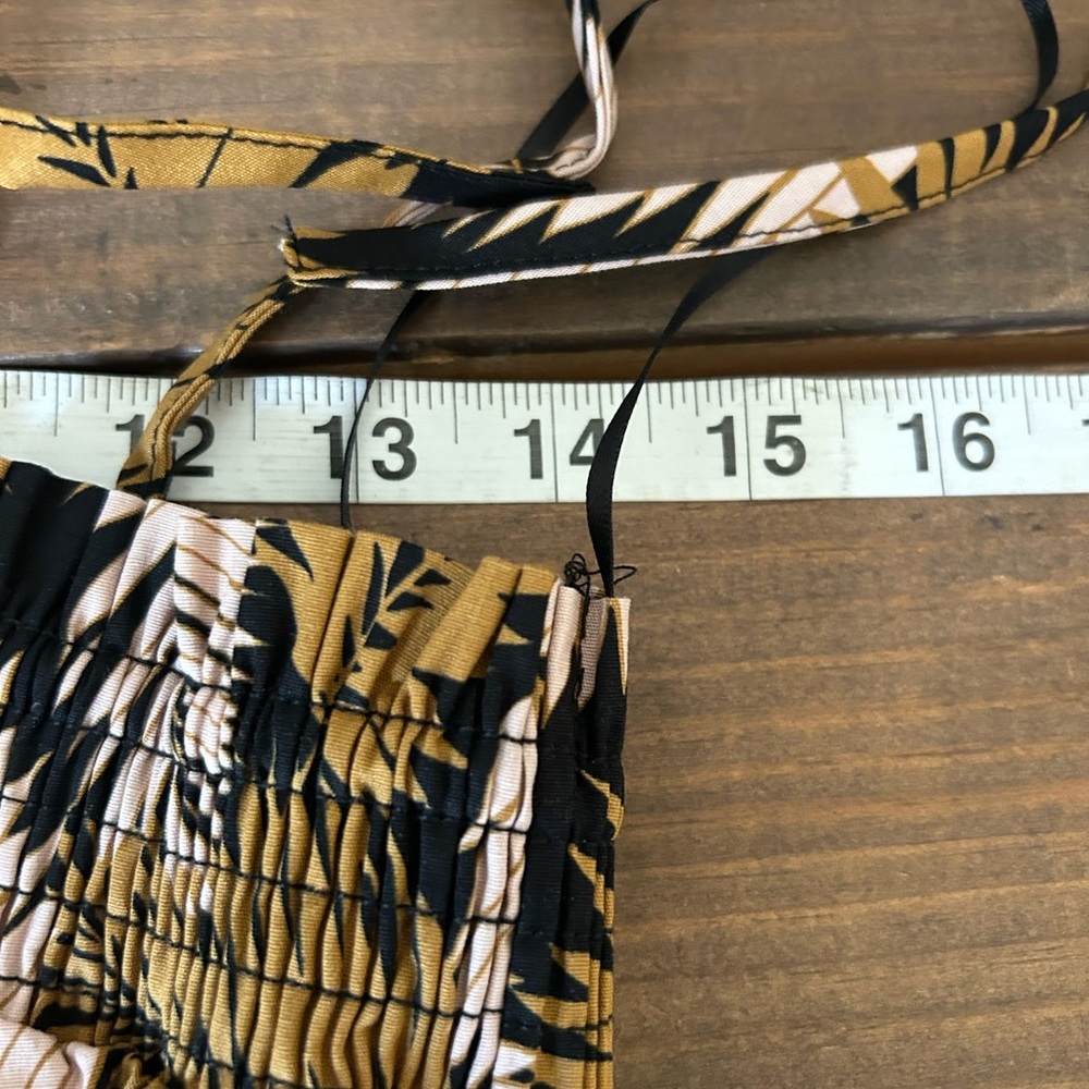 Lost and Wander Nightfall Palm Maxi Dress Medium New U-8 - Picture 6 of 6